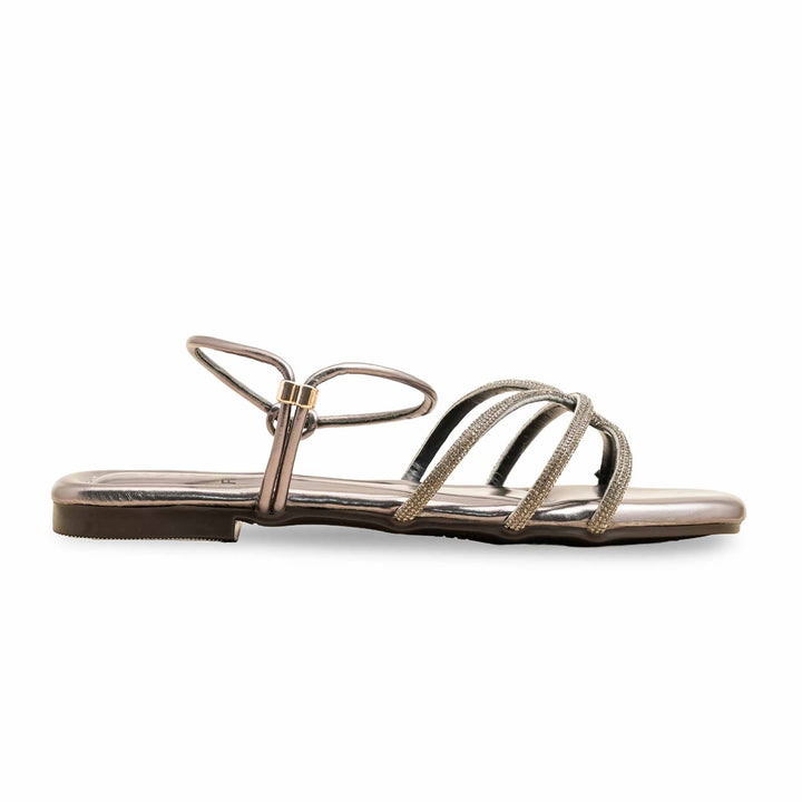 Grey Fancy Sandal FN6163