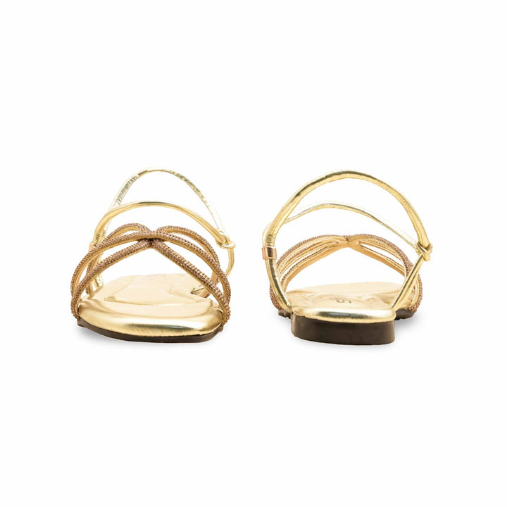 Golden Fancy Sandal FN6163