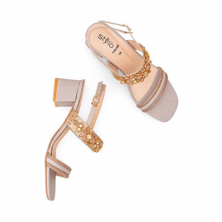 Golden Fancy Women Sandal FN6168