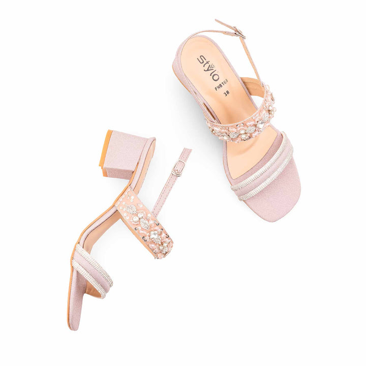 Pink Fancy Sandal For Women FN6168
