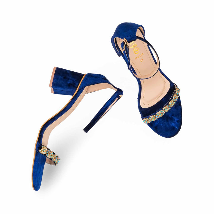 Blue Fancy Women Sandal FN6170