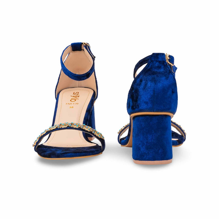 Blue Fancy Women Sandal FN6170