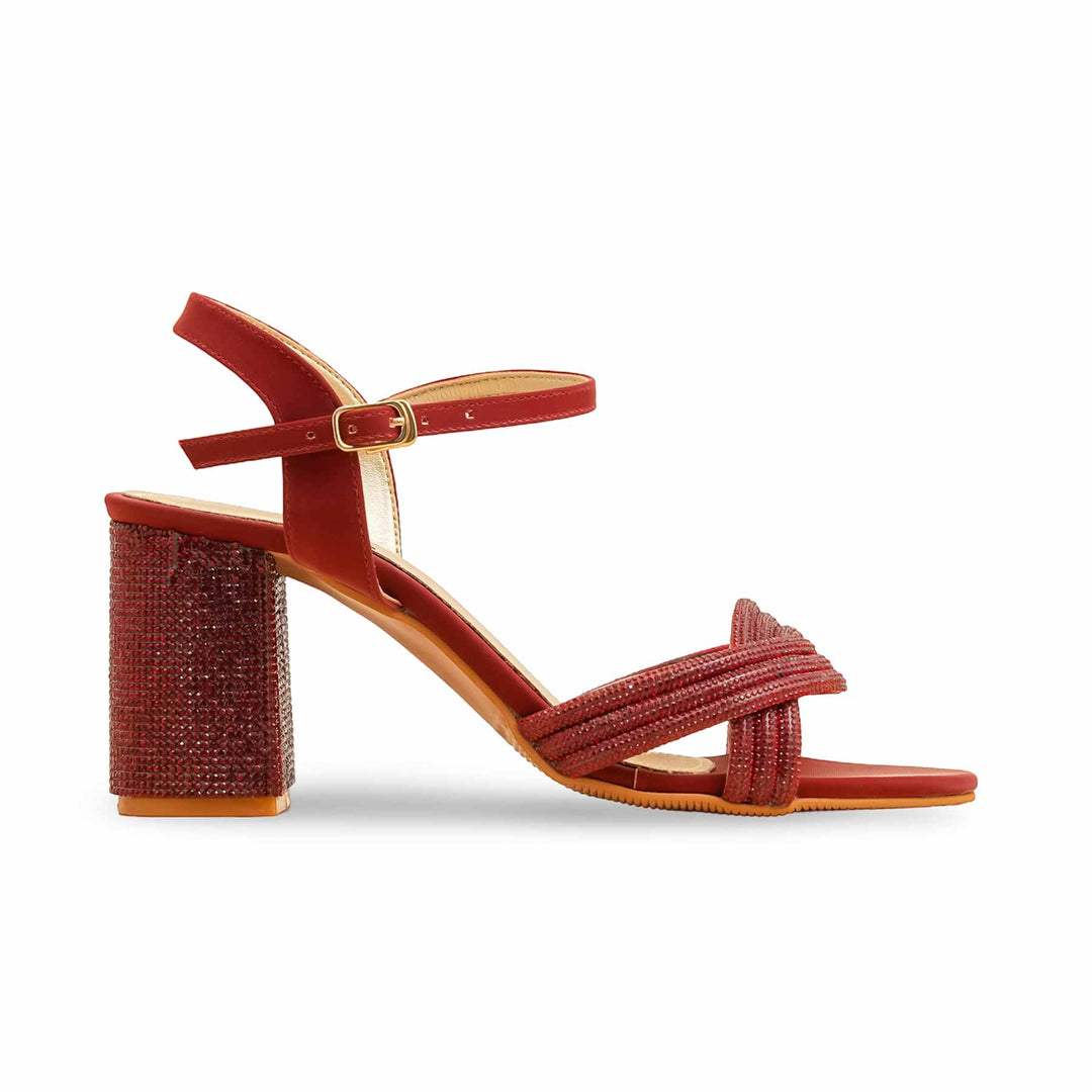 Maroon Fancy Sandal FN6173