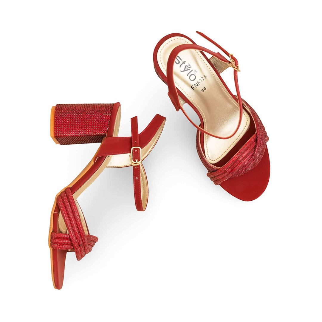 Maroon Fancy Sandal FN6173