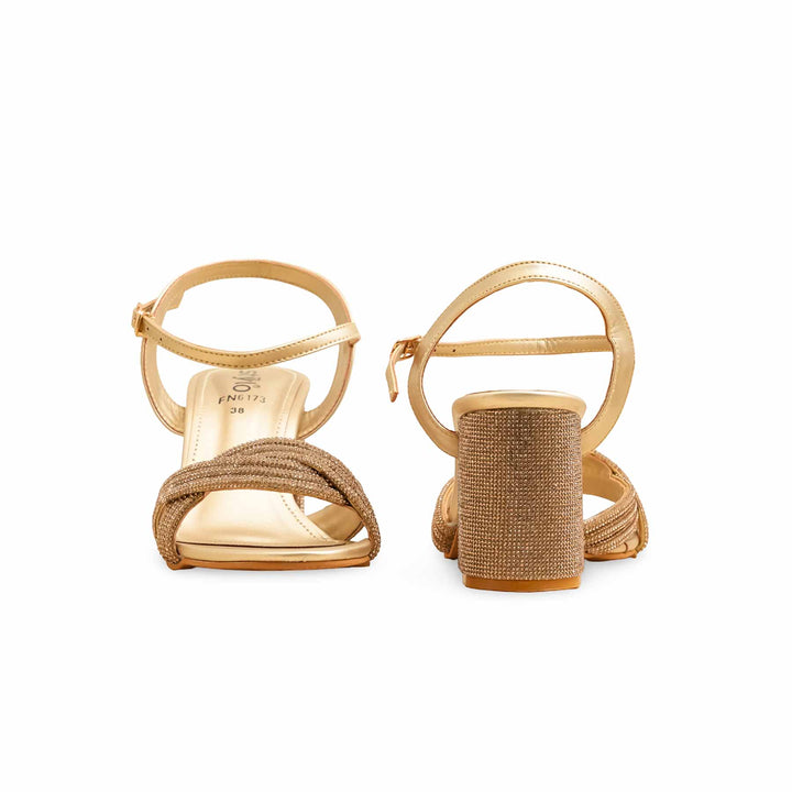 Golden Fancy Sandal FN6173