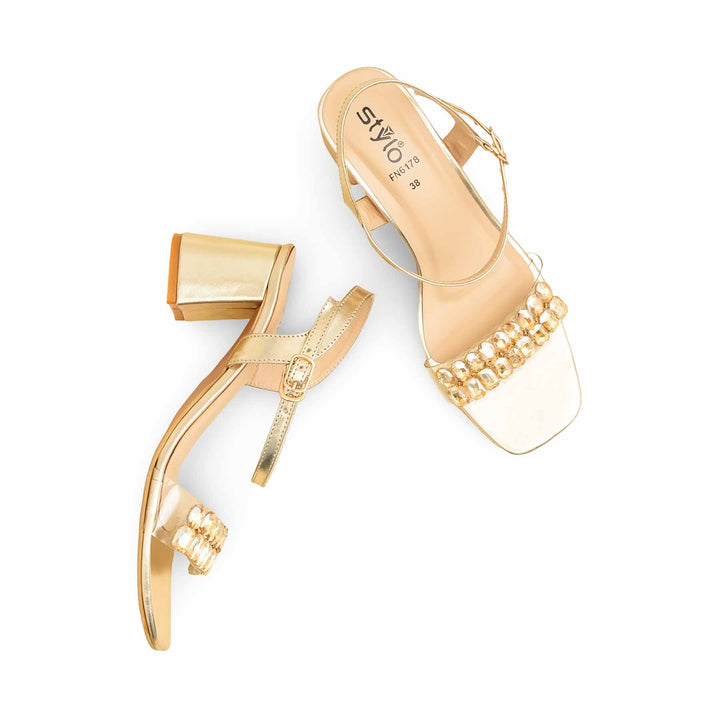 Golden Fancy Sandal FN6178