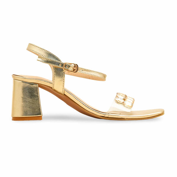 Golden Fancy Sandal FN6178