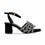 Black Fancy Sandal For Women FN6187
