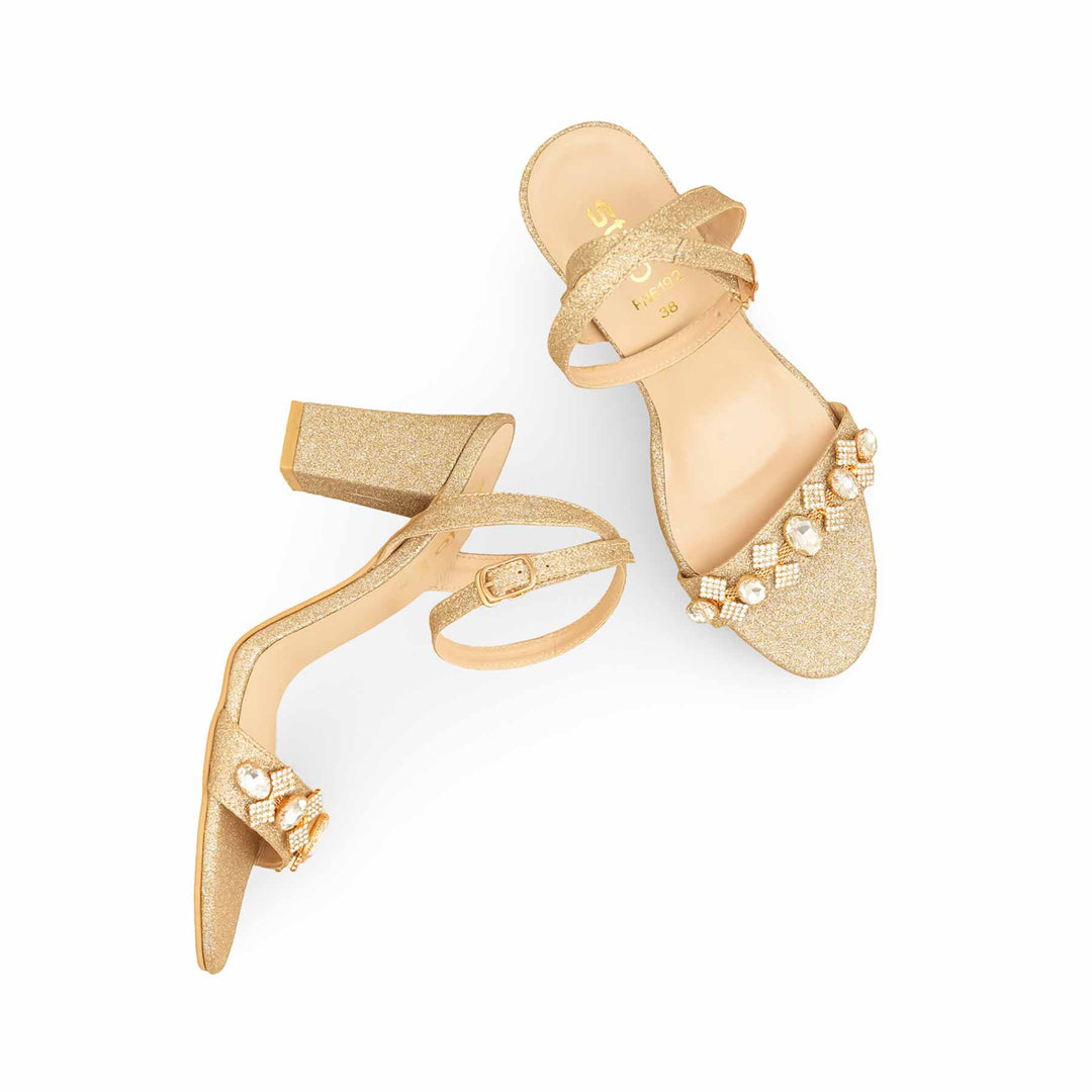 Golden Fancy Women Sandal FN6192