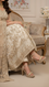 Golden Fancy Bridal Sandal FN6194