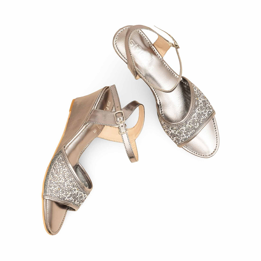 Grey Fancy Women Sandal FN6201