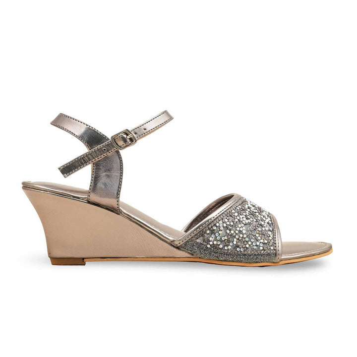 Grey Fancy Women Sandal FN6201
