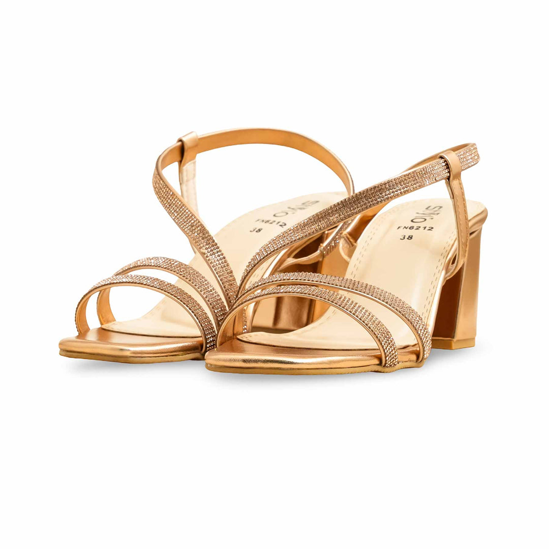 Peach Fancy Sandal FN6212