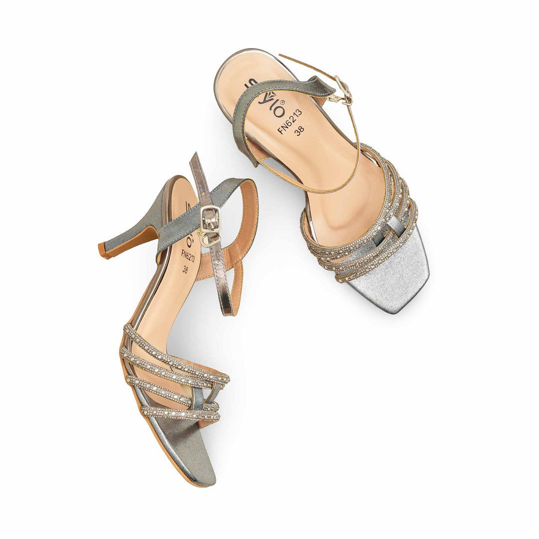 Grey Fancy Sandal FN6213