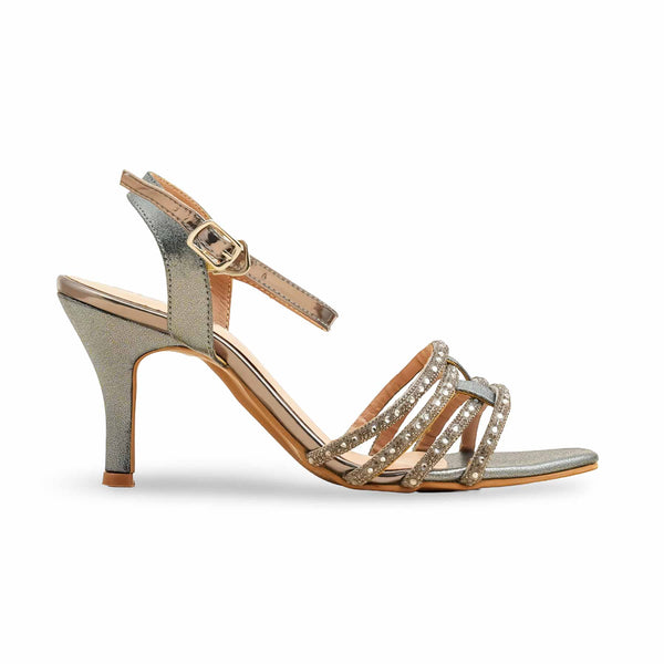Grey Fancy Sandal FN6213