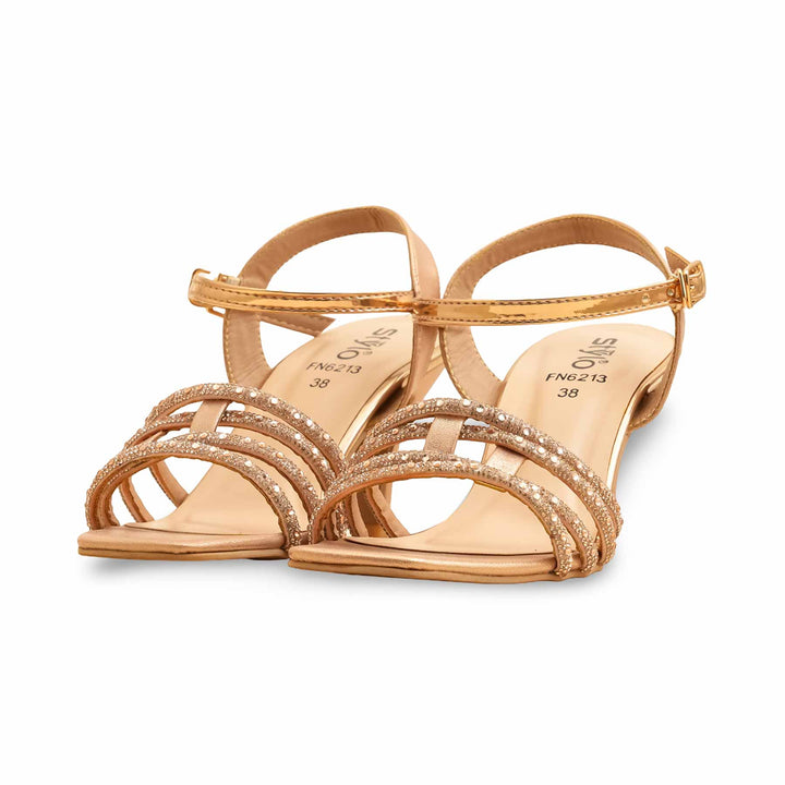 Peach Fancy Sandal FN6213