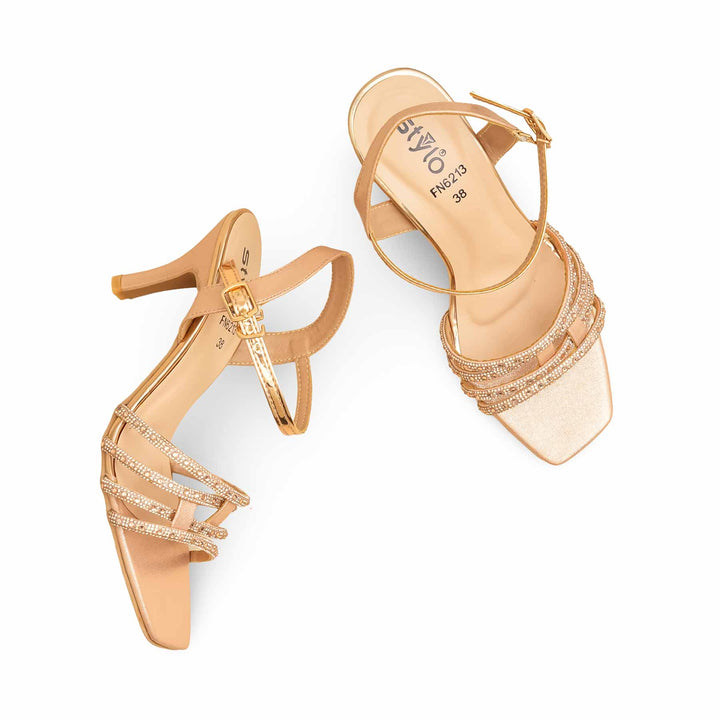 Peach Fancy Sandal FN6213