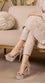 Silver Fancy Bridal Sandal FN6215