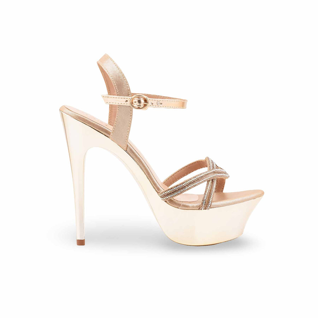 Golden Fancy Bridal Sandal FN6215