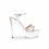 Silver Fancy Bridal Sandal FN6215