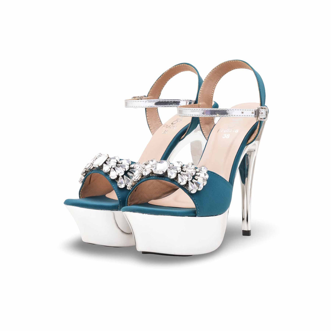 Seagreen Fancy Bridal Sandal FN6218