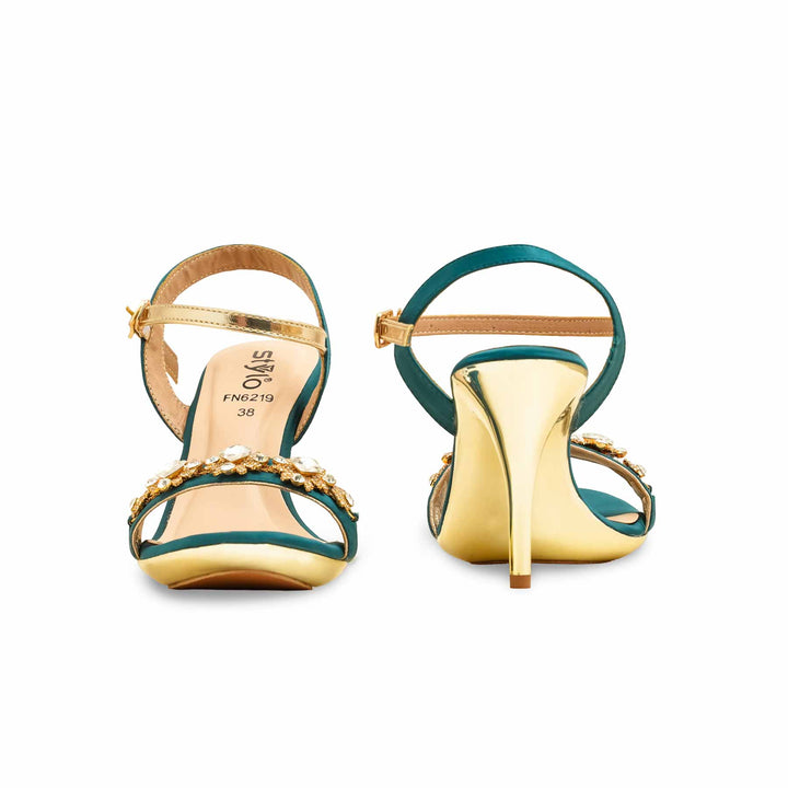 Seagreen Fancy Bridal Sandal FN6219