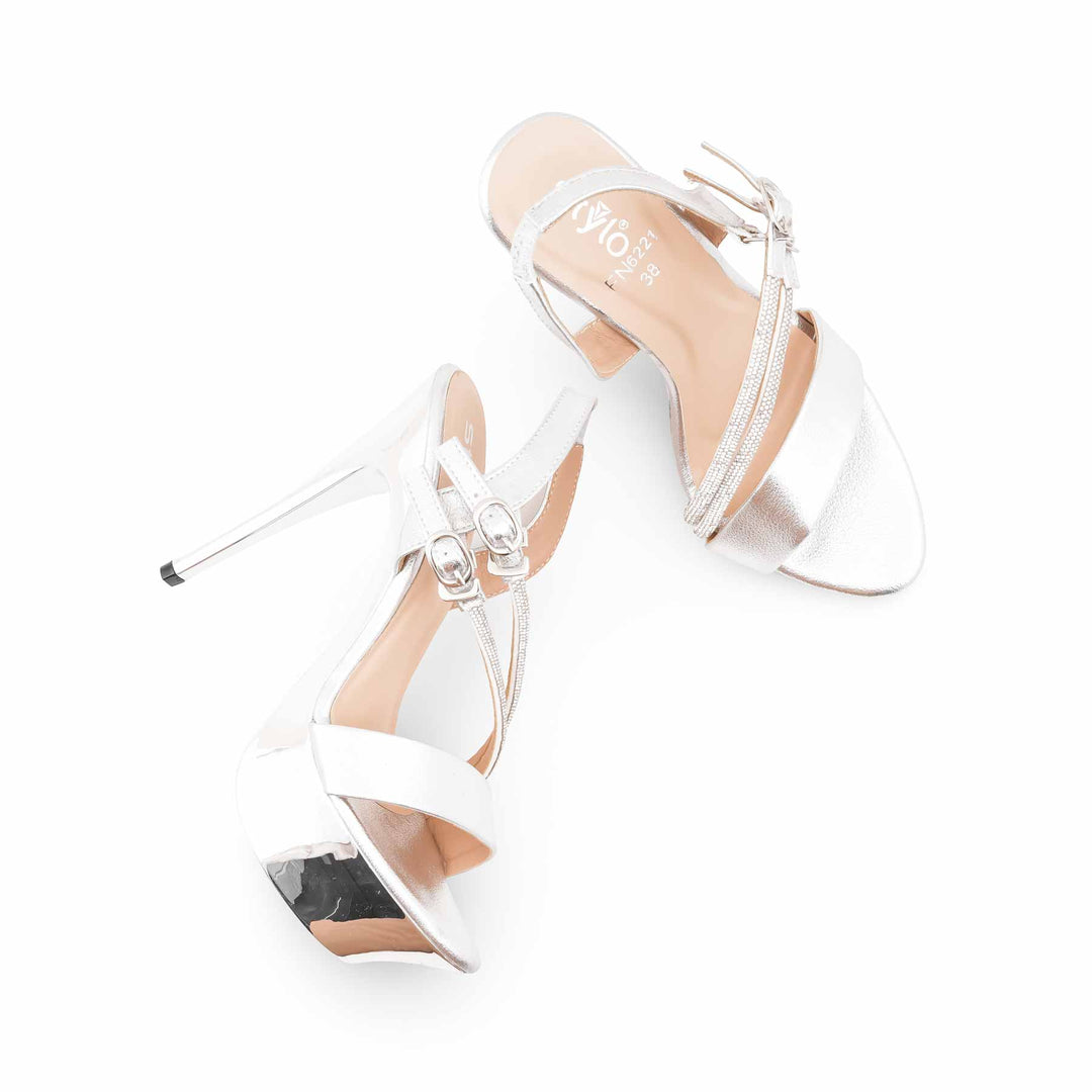 Silver Bridal Sandal FN6221