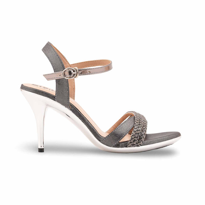 Grey Fancy Bridal Sandal FN6222