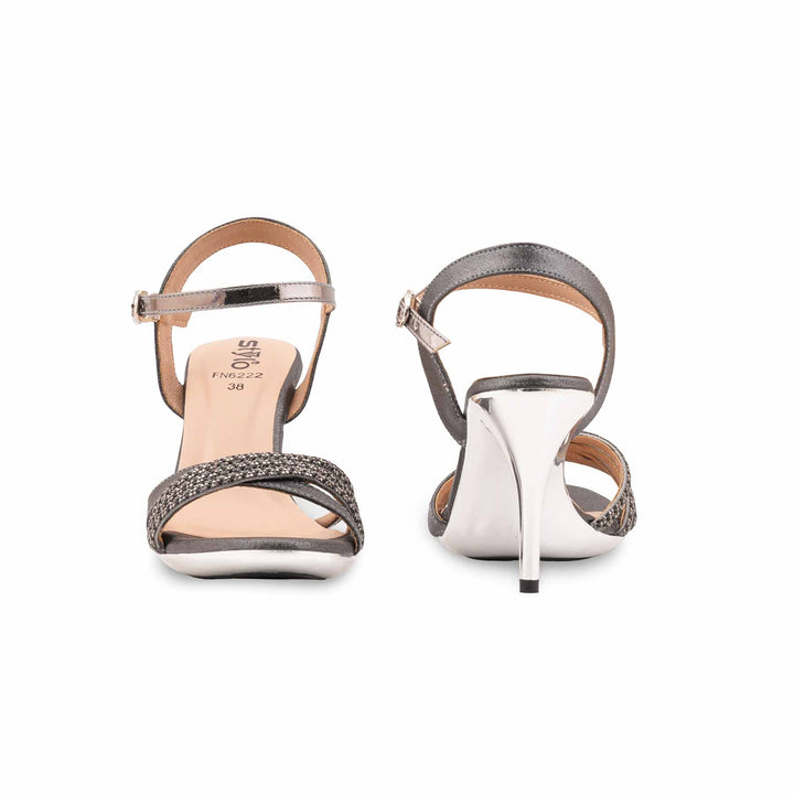 Grey Fancy Bridal Sandal FN6222