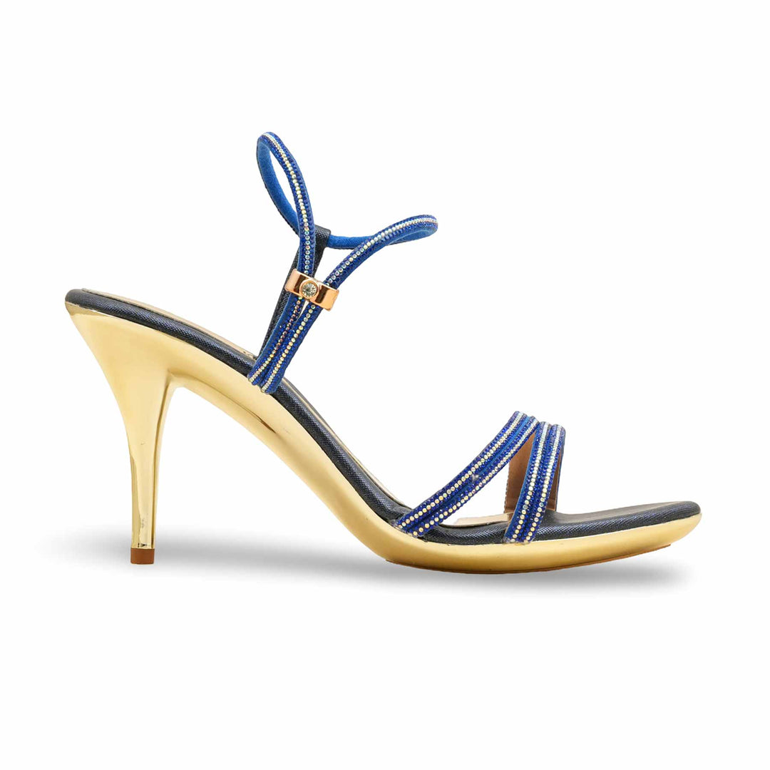 Navy Fancy Bridal Sandal FN6225