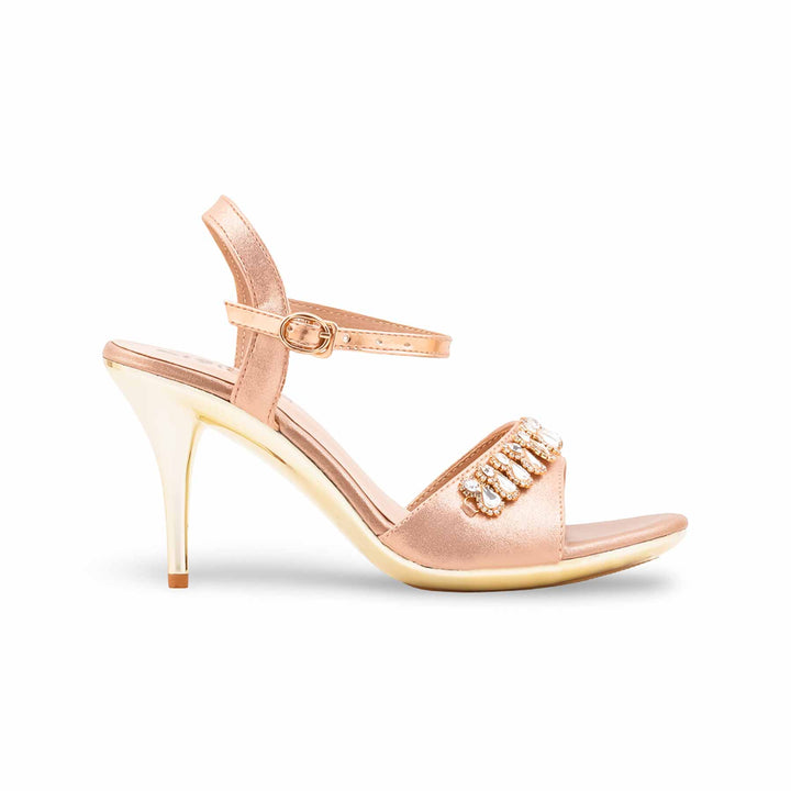 Peach Bridal Sandal For Women FN6226