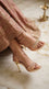 Peach Fancy Bridal Sandal FN6226