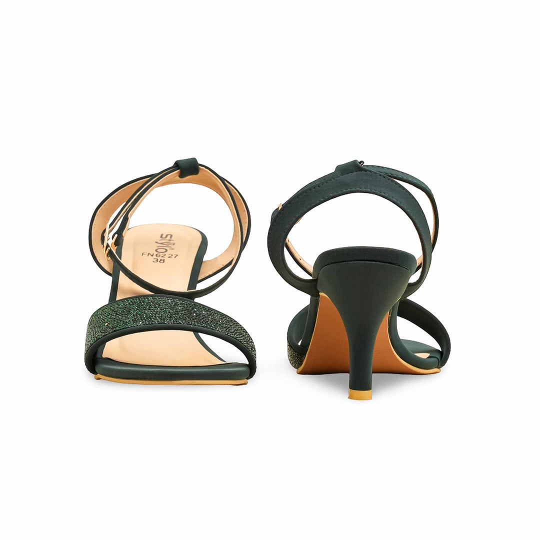 Green Fancy Sandal FN6227
