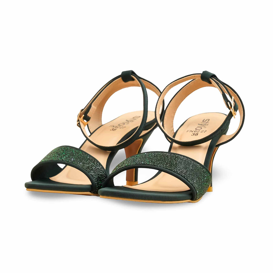 Green Fancy Sandal FN6227