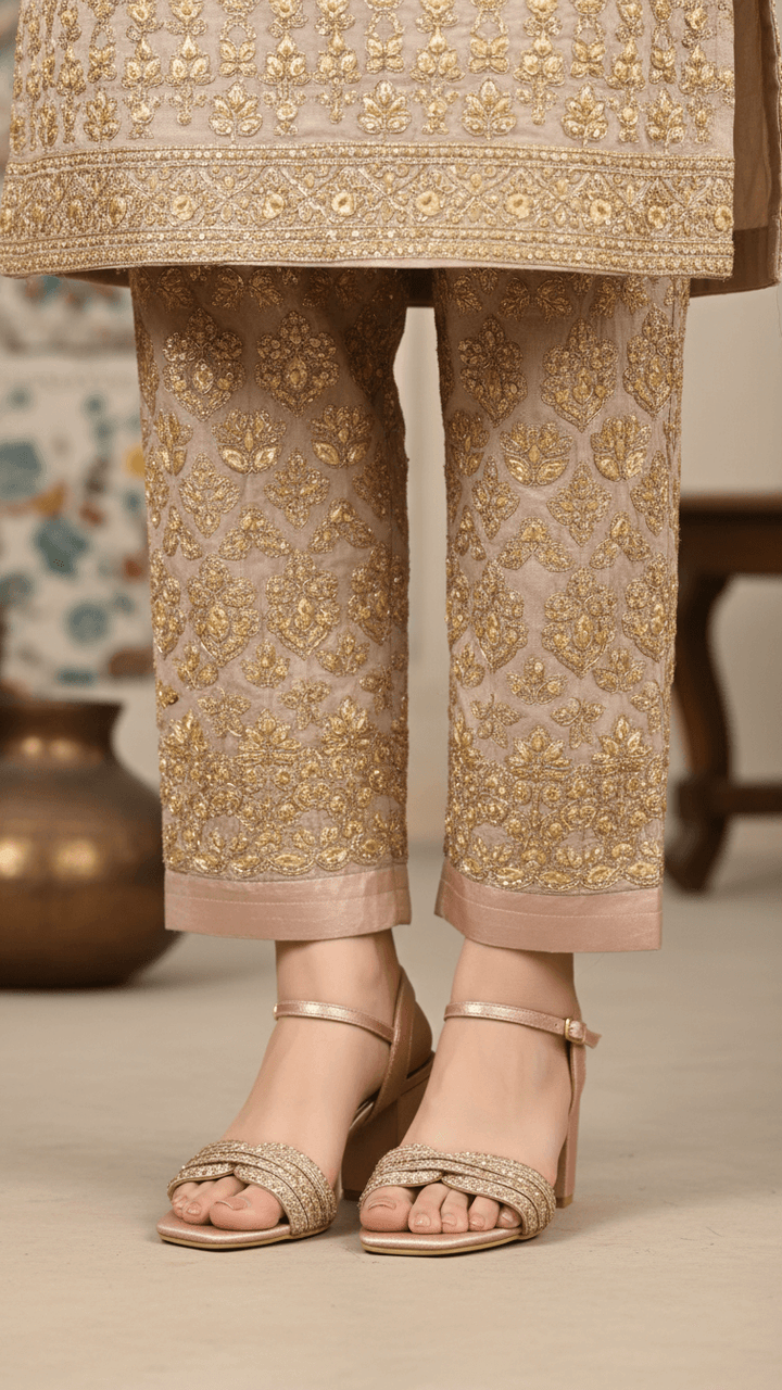 Pink Fancy Sandal For Ladies FN6229