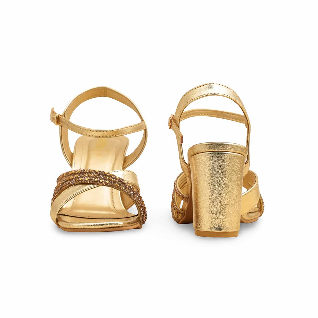 Golden Fancy Sandal FN6230