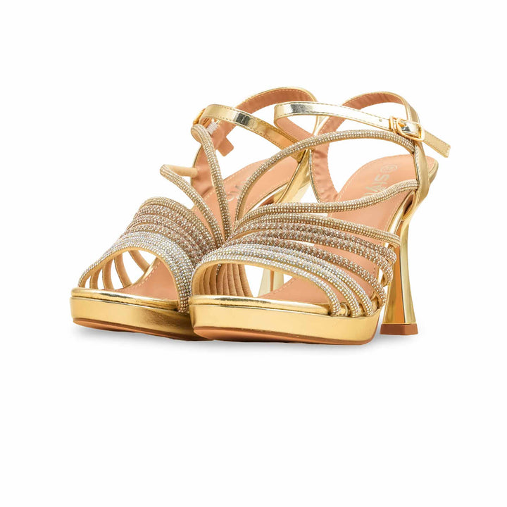 Golden Fancy Bridal Sandal FN6231