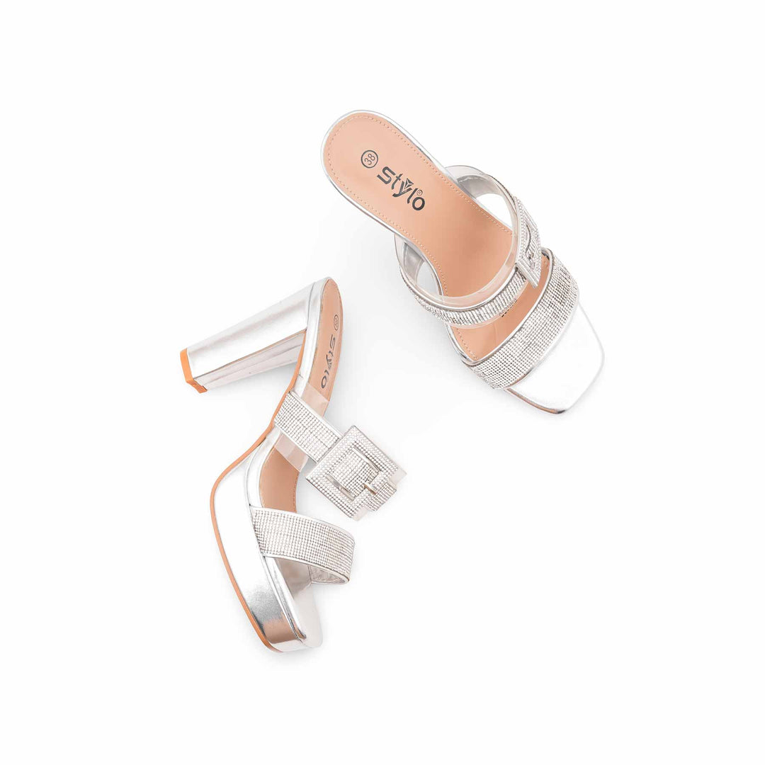Silver Bridal Sandal FN6235