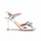 Silver Fancy Sandal For Women FN6236