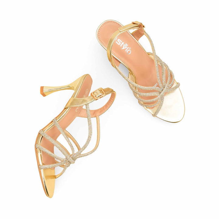 Golden Fancy Women Sandal FN6238