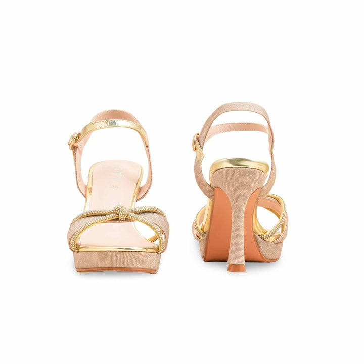 Golden Fancy Bridal Sandal FN6239
