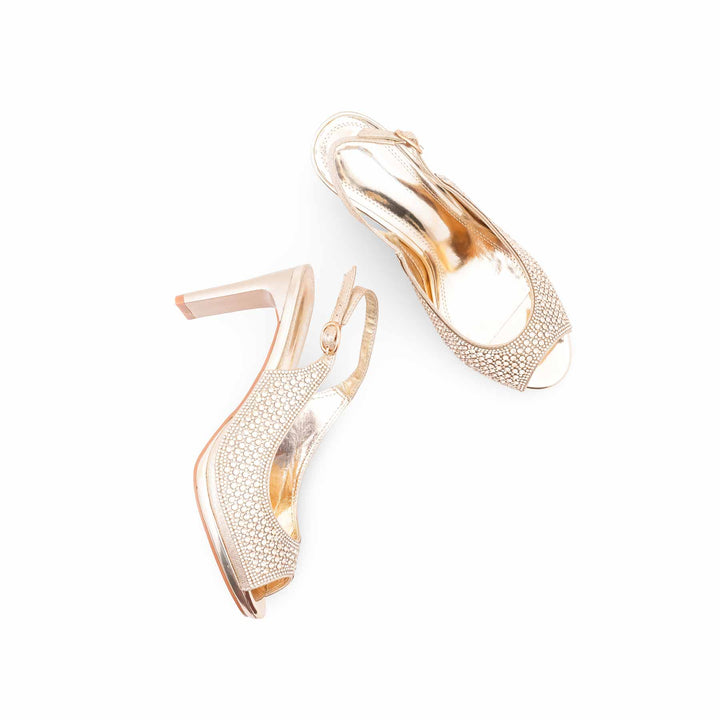 Golden Bridal Sandal FN6245