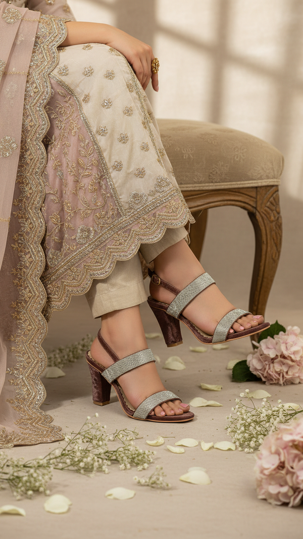 Purple Fancy Sandal FN6248
