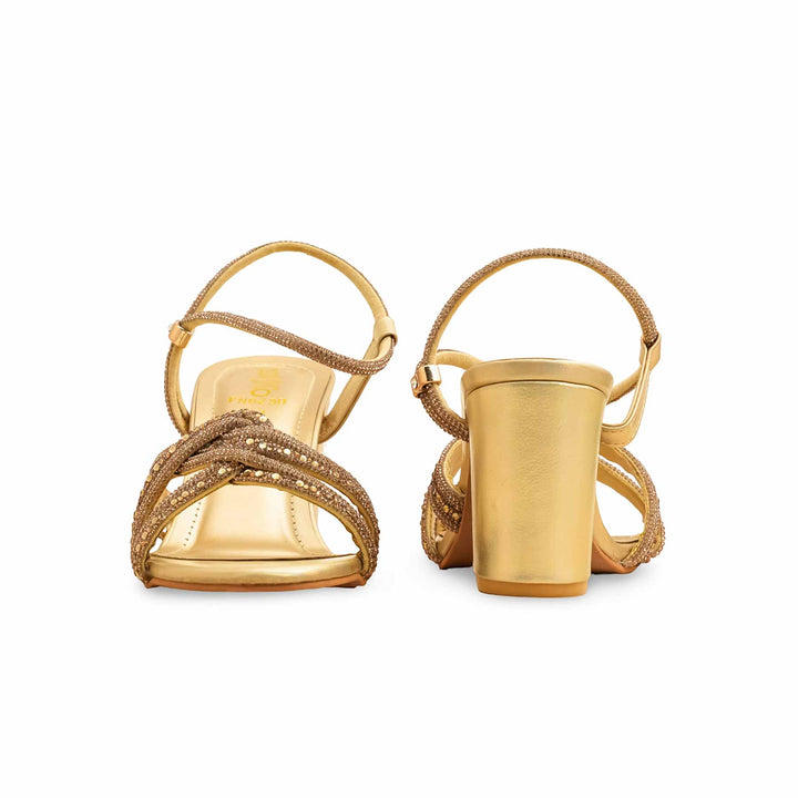 Golden Fancy Sandal FN6250