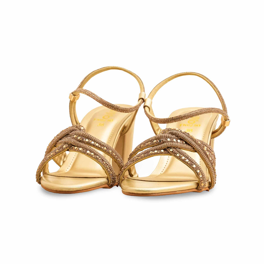 Golden Fancy Sandal FN6250
