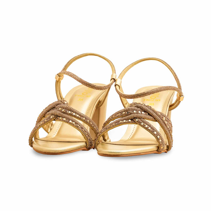 Golden Fancy Sandal FN6250