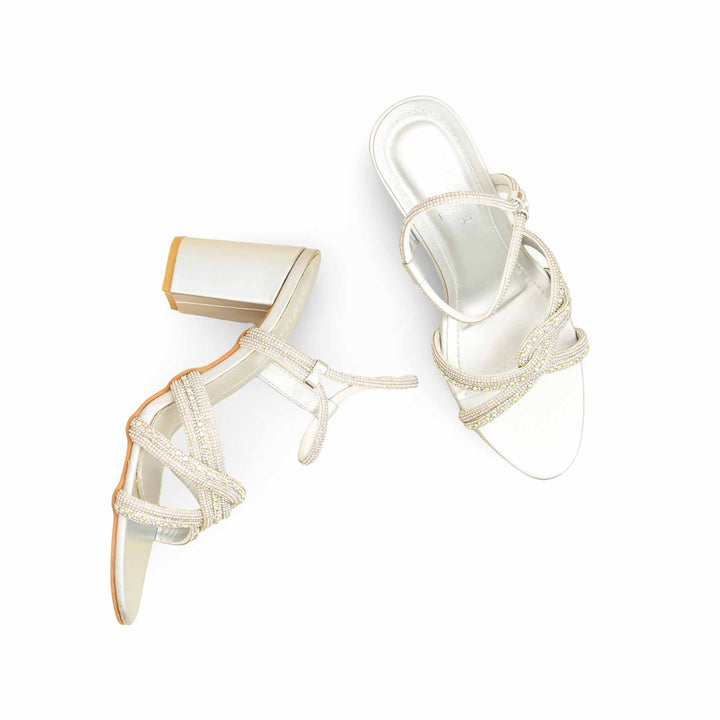 Silver Fancy Sandal FN6250