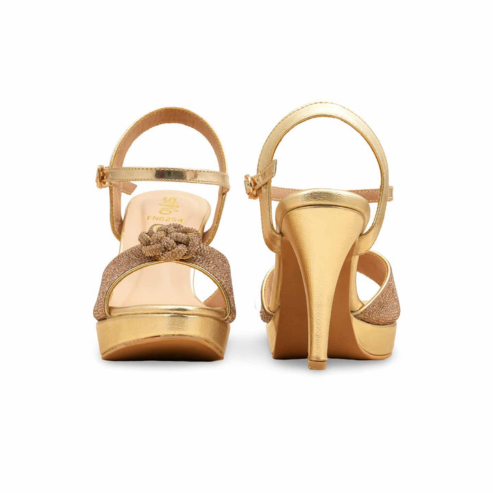 Golden Fancy Bridal Sandal FN6254