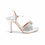 Silver Fancy Bridal Sandal FN6254