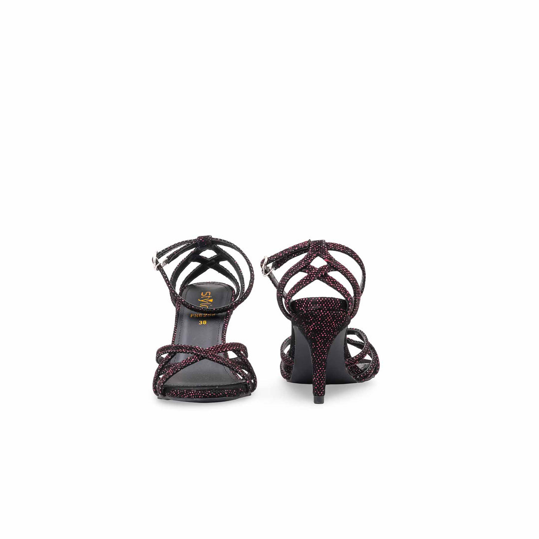 Maroon Fancy Sandal For Women FN6258